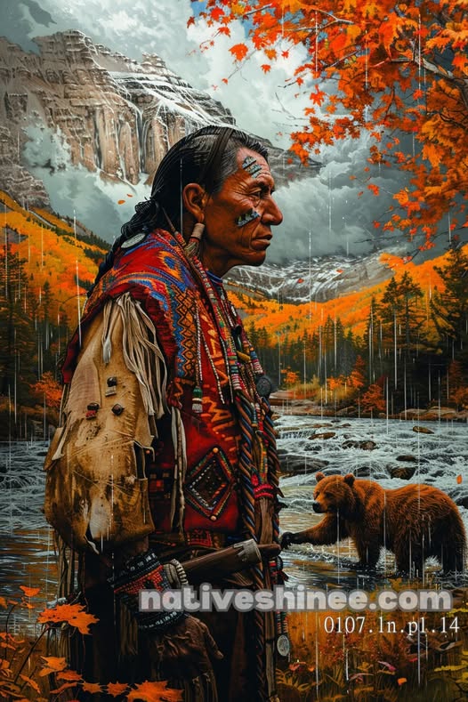 Twilight Gathering in the Pines Canvas