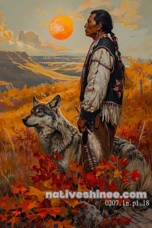 Sentinel of the Autumn Sun Canvas