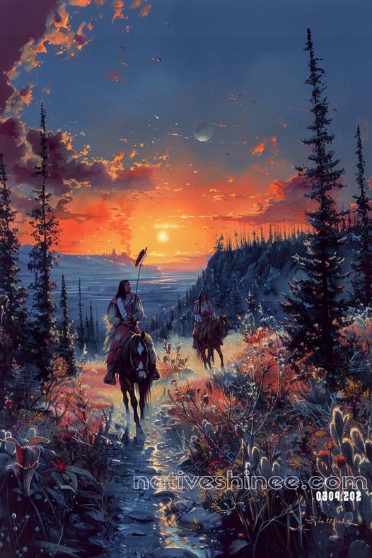 Ride into the Sunset Canvas