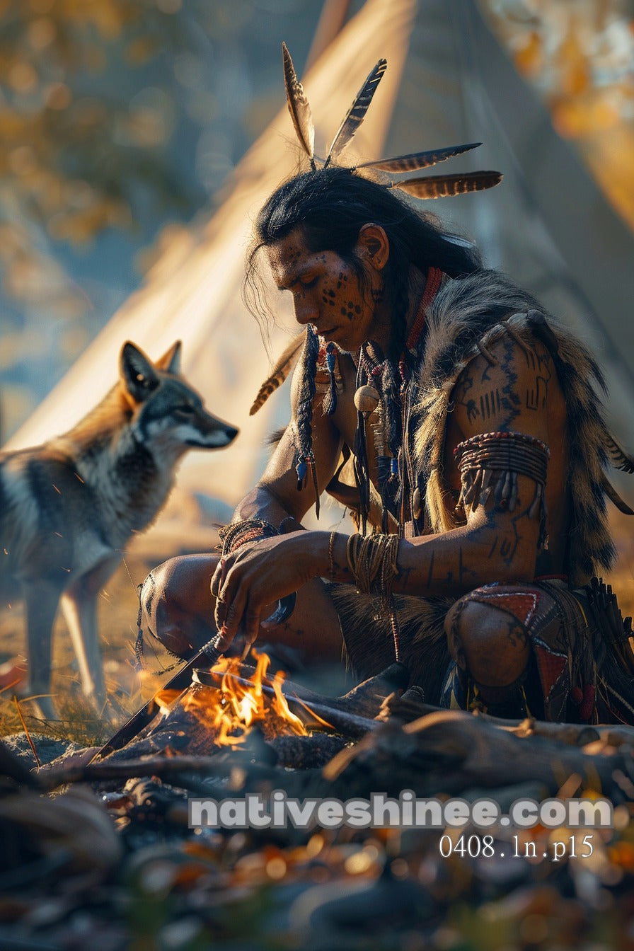 Guardian of the Flame Canvas