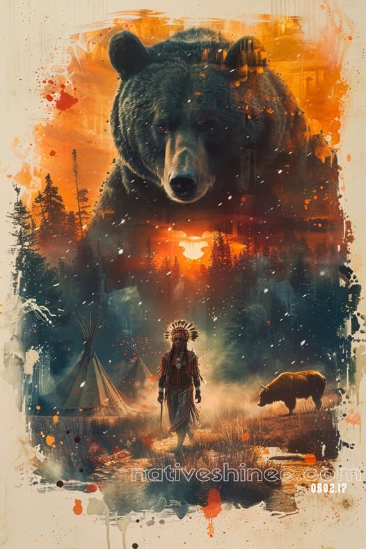 Spirit of the Great Bear Canvas