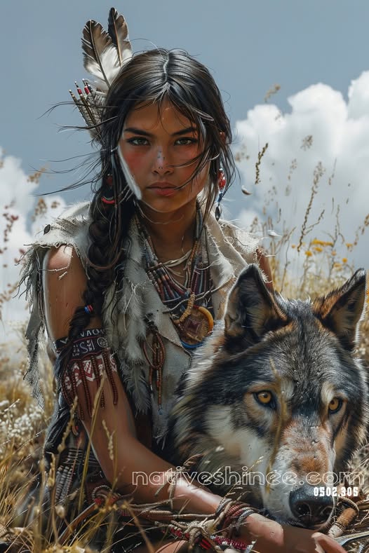 Daughter of the Wolf Canvas