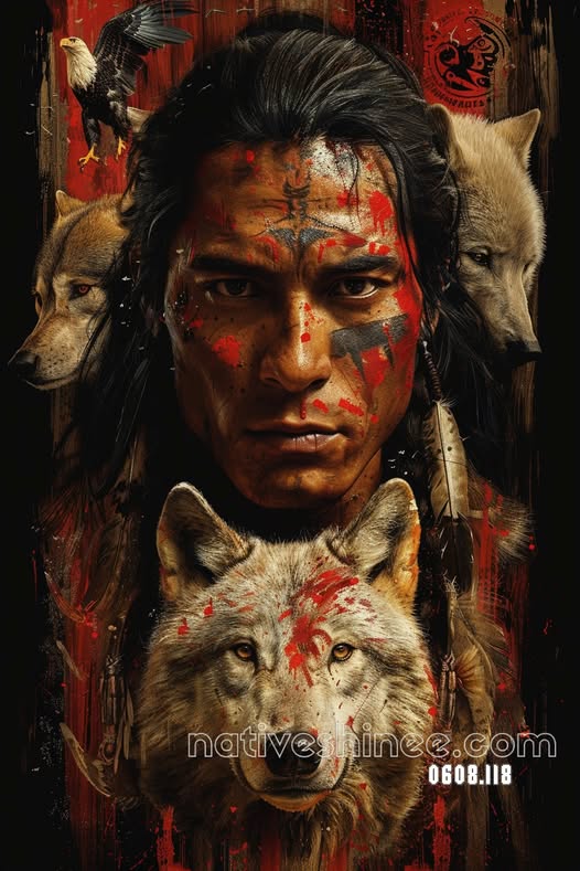 Prayer of the Sunset Hawk Canvas