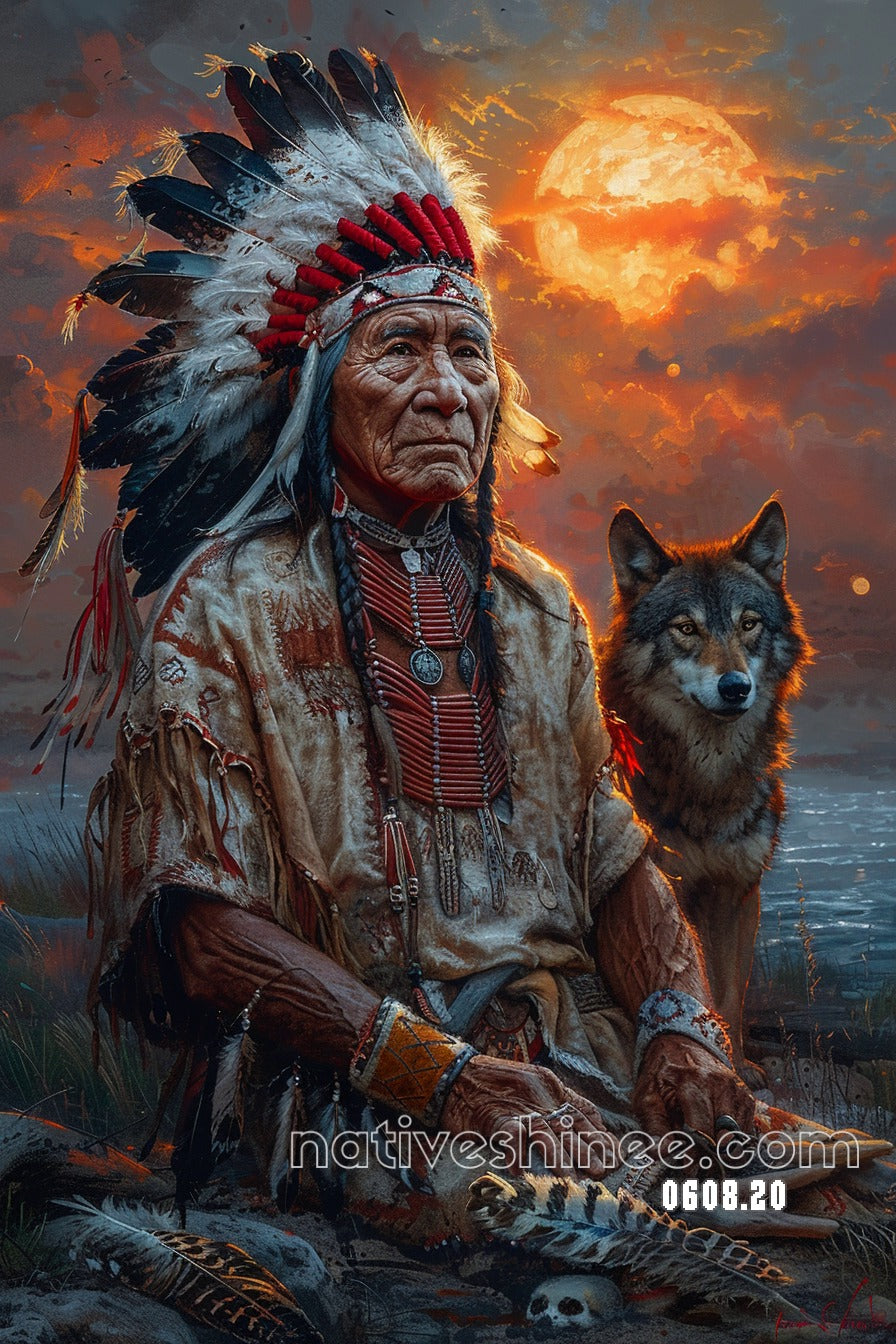 Noon Prayer in the Sunlit Grove Canvas