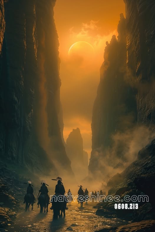 Riders of the Eclipse Canvas