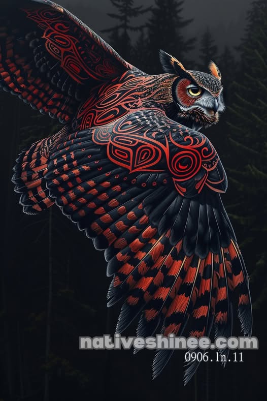 Owl of the Night Canvas