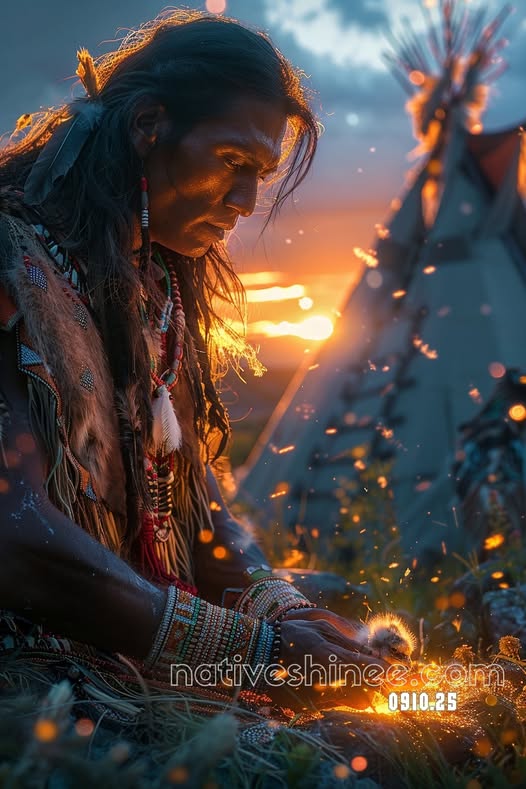 Whispers of the Sacred Fire Canvas