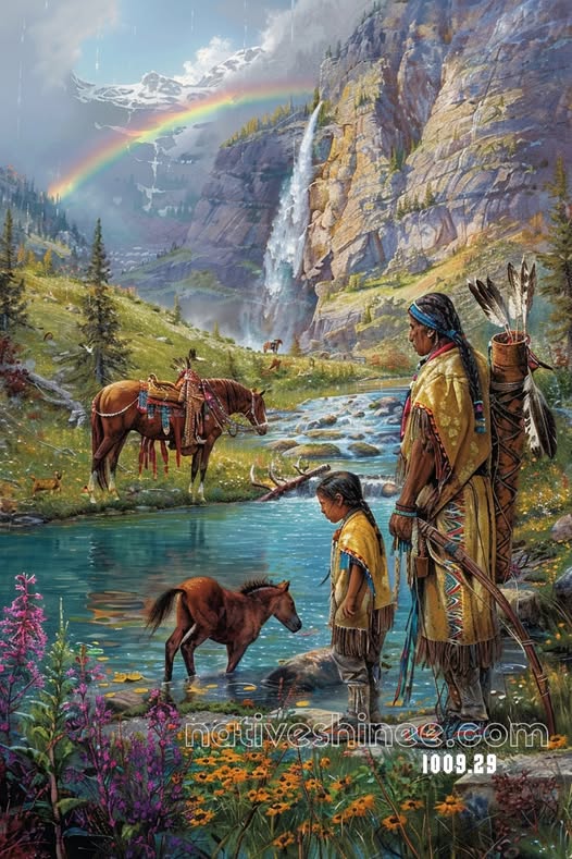 Guardians of the Rainbow Valley Canvas