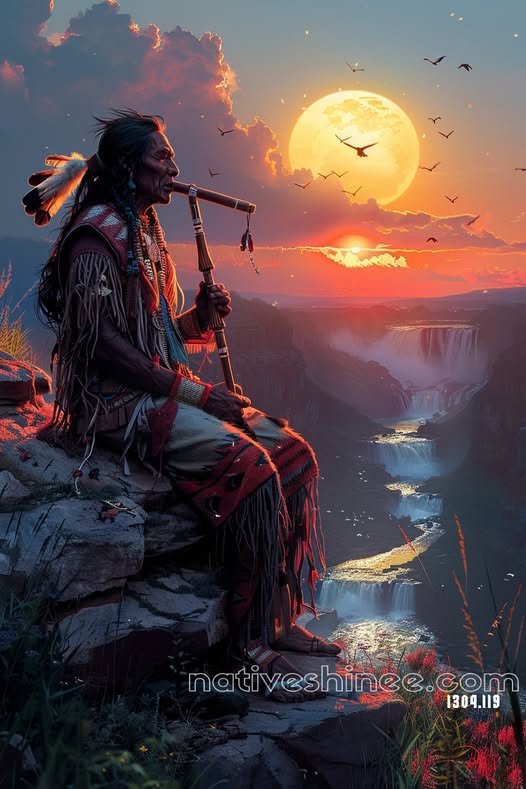 Song of the Setting Sun Canvas