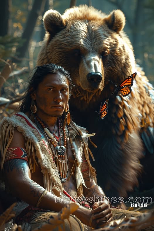 Spirit of the Bear Guardian Canvas