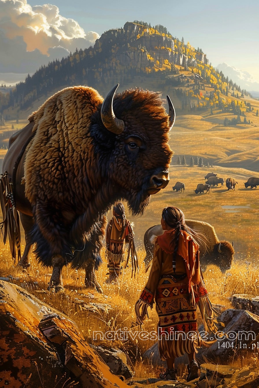 Buffalo Plains Canvas