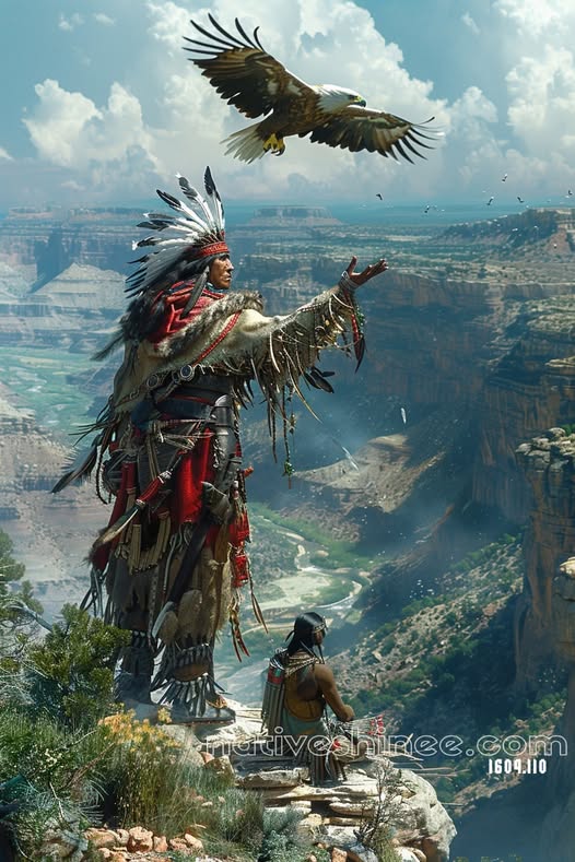 Spirit of the Eagle – Sacred Vision Canvas