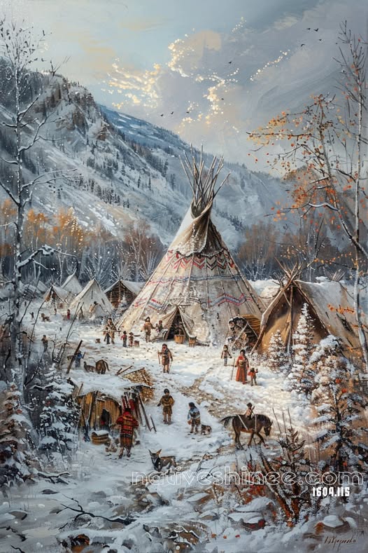 A Village in Harmony Canvas