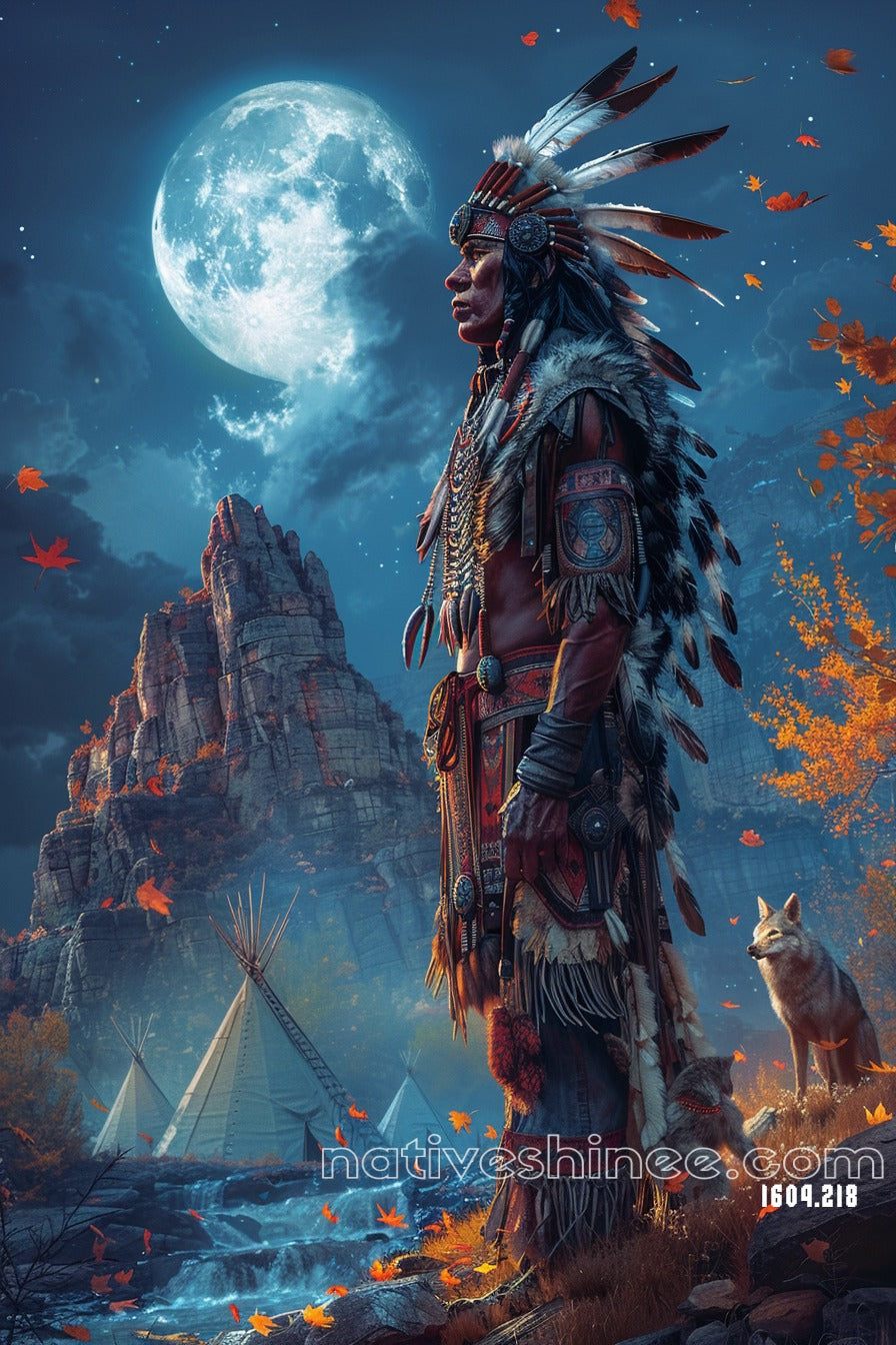 Midnight Shaman Canvas