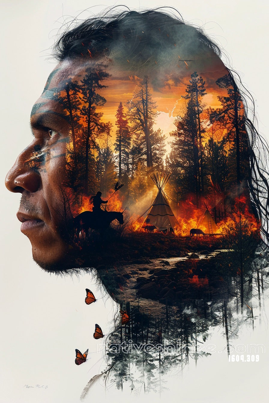 Inferno Within Canvas