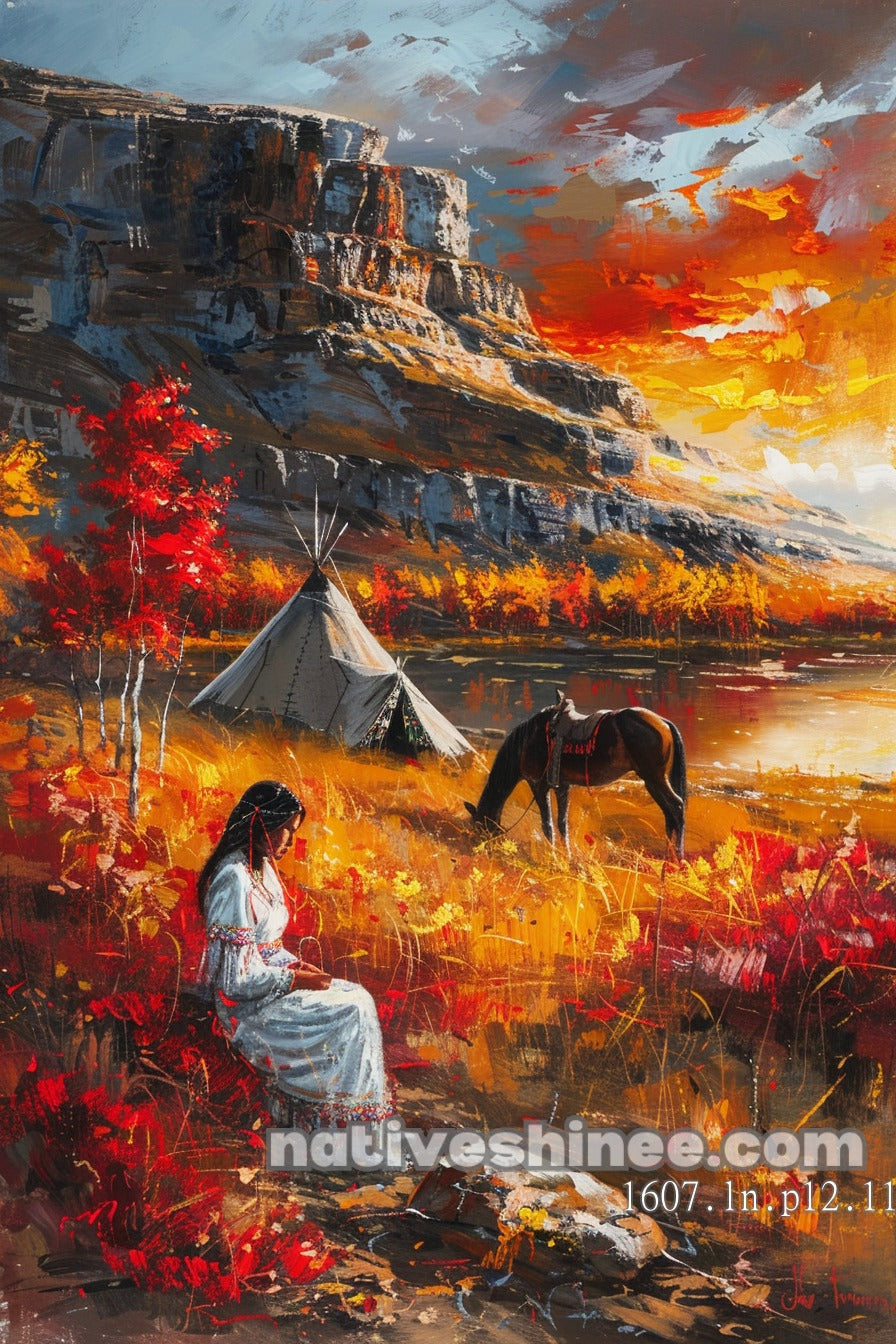 Twilight Huntress Canvas