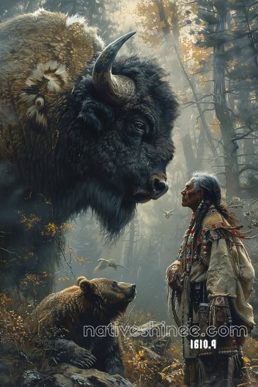 Guardians of the Sacred Forest Canvas