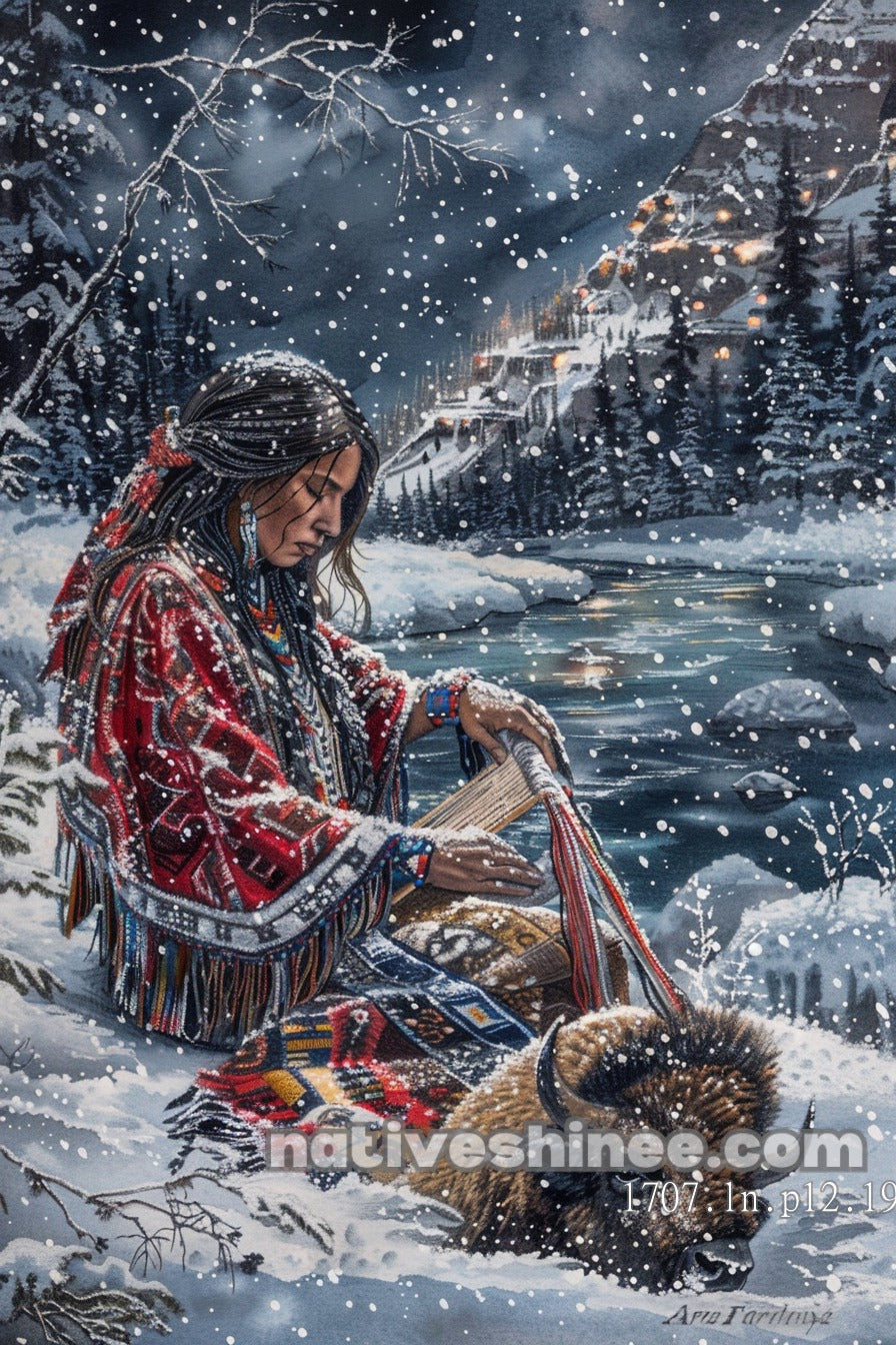 Silent Forest Vigil Canvas