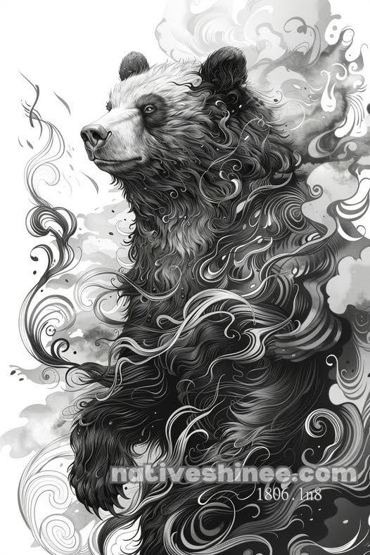 Spirit of the Bear Canvas