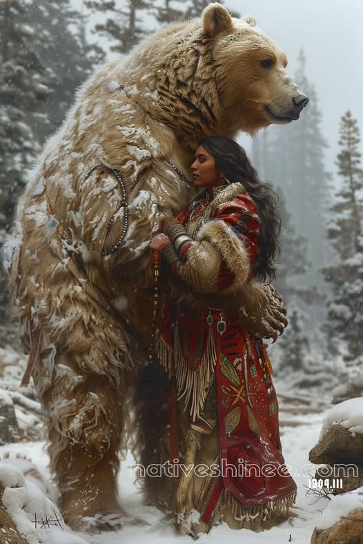 Embrace of the Great Bear Canvas