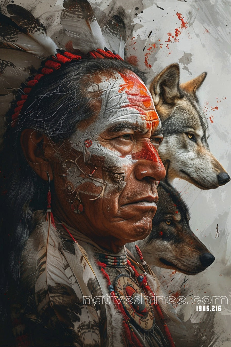 Wolf Spirit Alliance Canvas