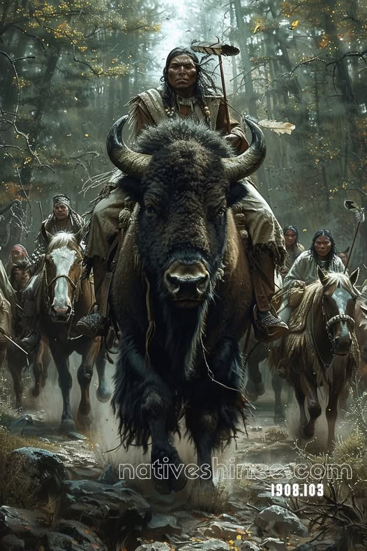 Thunderhoof's Wild Charge Canvas