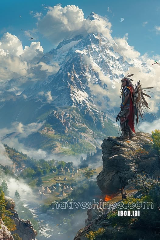 Guardian of the Sacred Peaks Canvas
