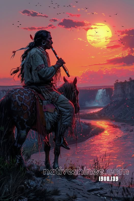 Song of the Sunset Canvas