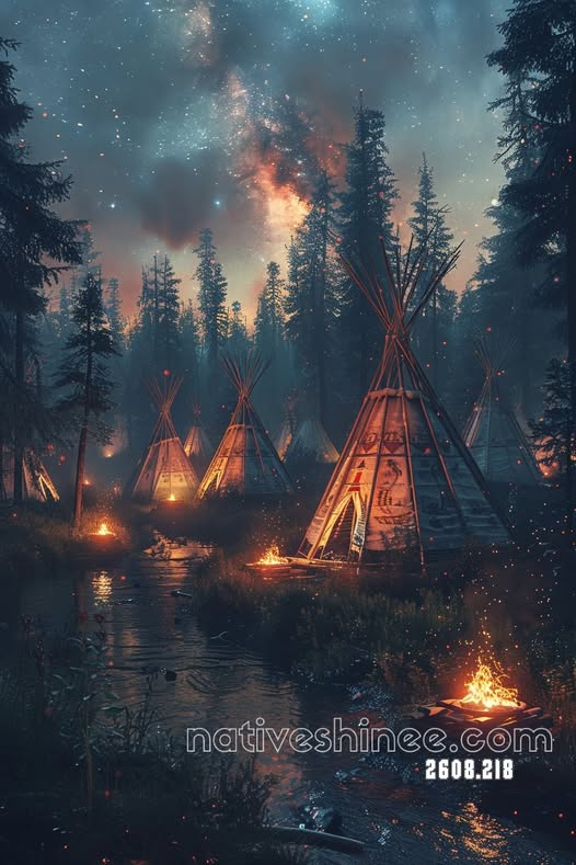 Embers Under the Stars Canvas