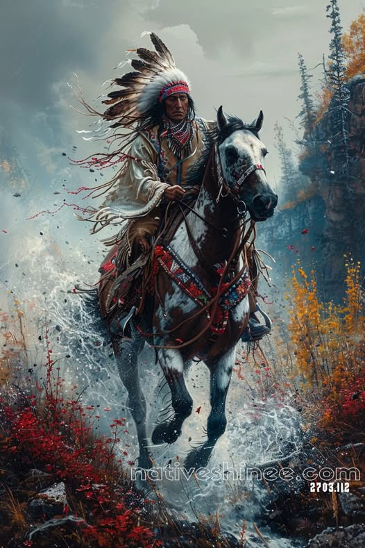 Spirit of the Wild Frontier Canvas