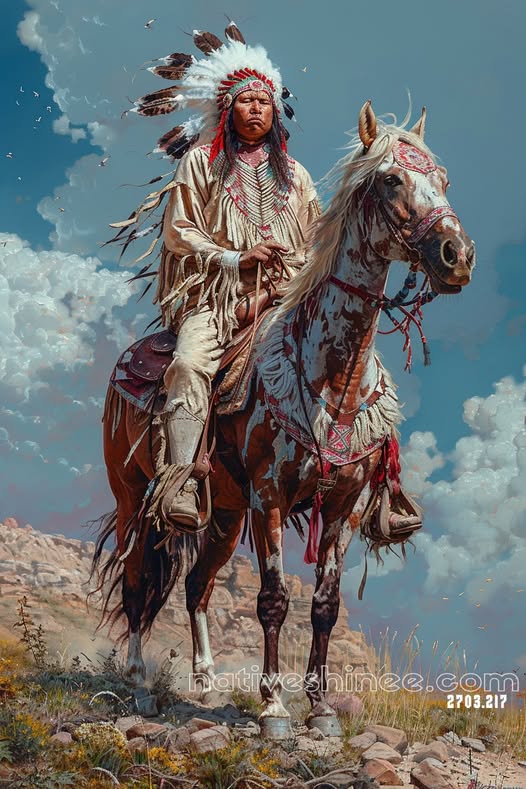 The Warrior’s Pride: Guardian of the Land Canvas