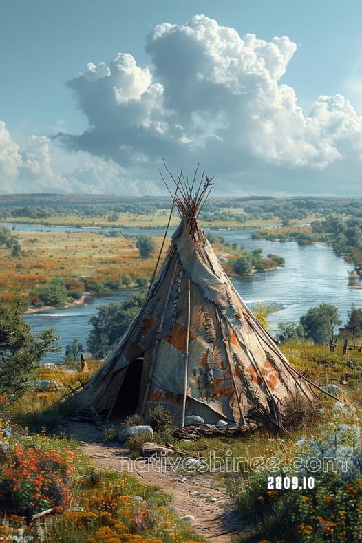 The Home of the Plains Canvas