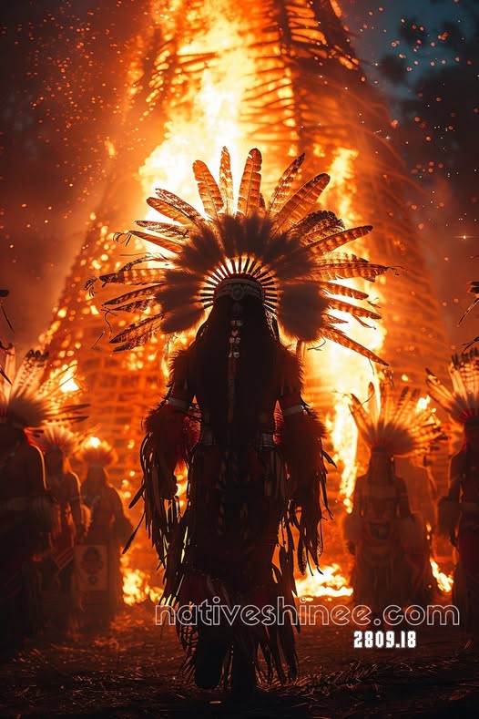 Fire of the Ancestors Canvas