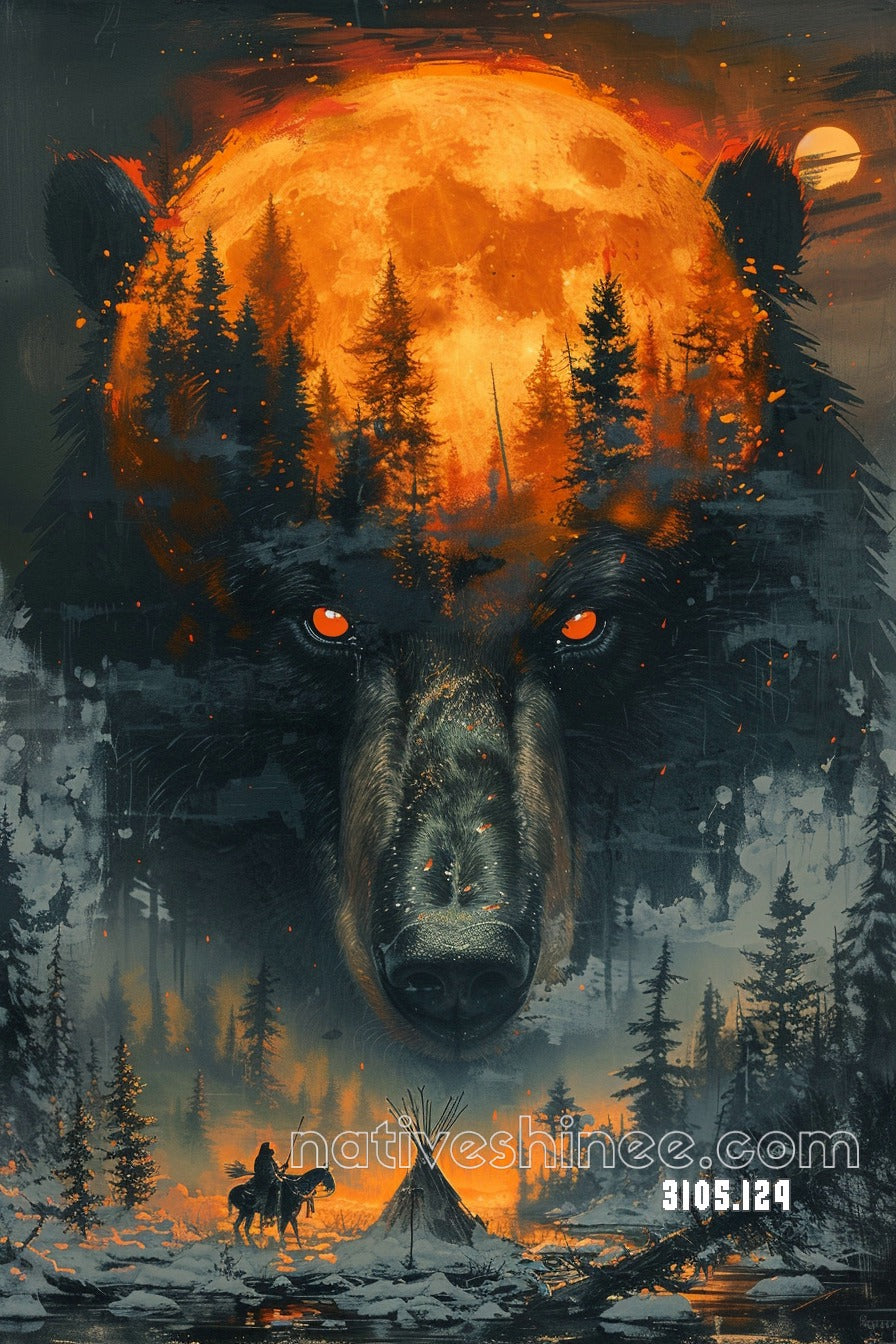 Golden Harvest Ritual Canvas