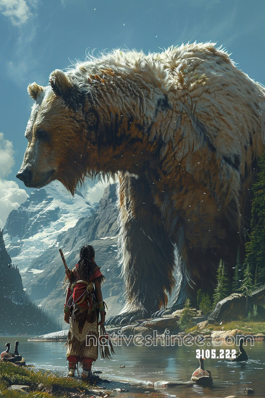 Majestic Encounter Canvas