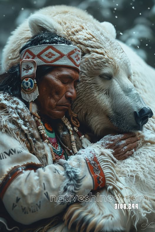 Embrace of the Northern Spirit Canvas