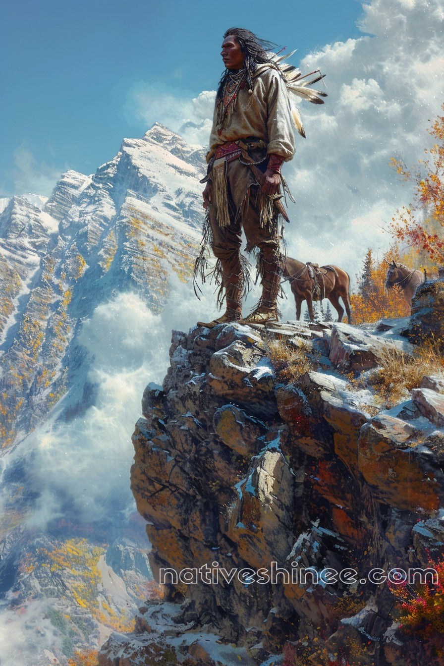 Vision Native American Canvas