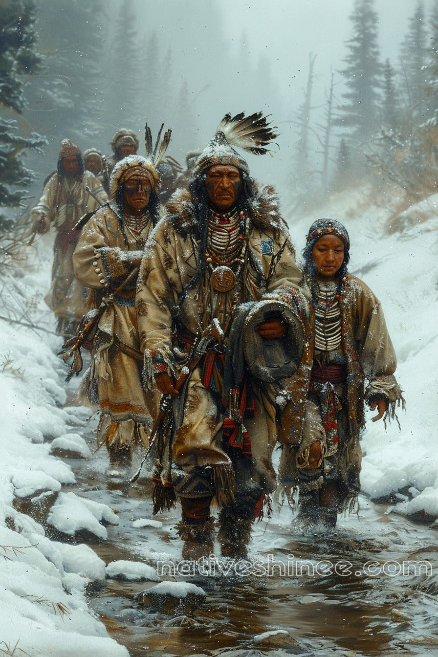 Nation's Strength Native American Canvas