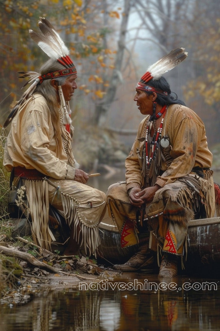 Wisdom Of Understanding Native American Canvas