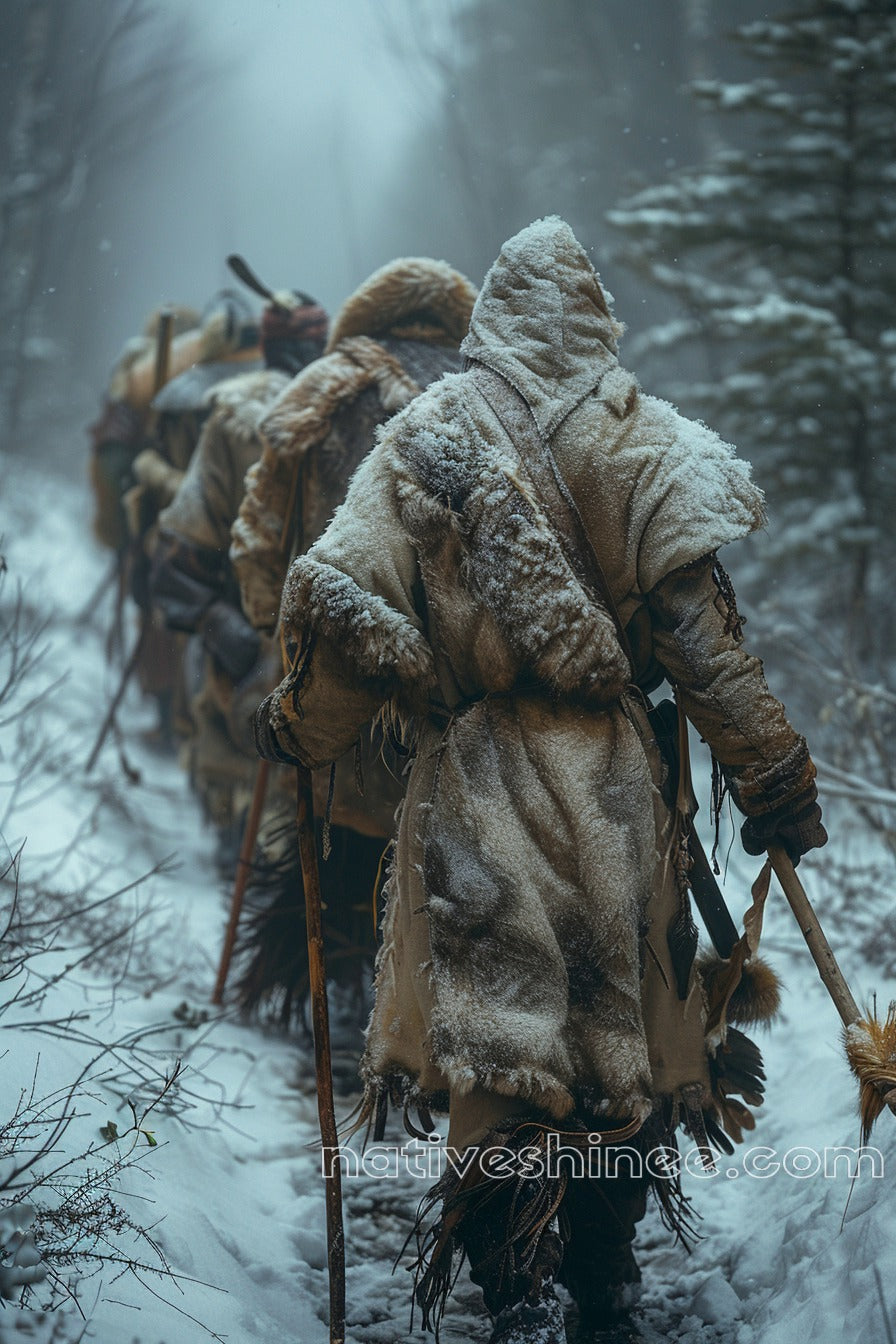 Sorrow And Hope Native American Canvas