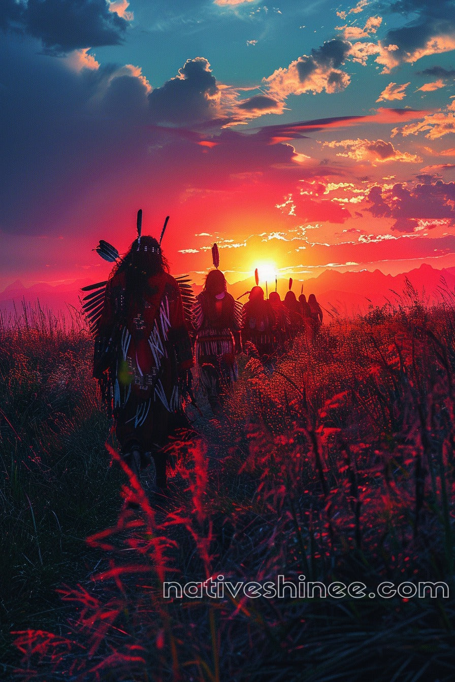 Gratefulness Native American Canvas
