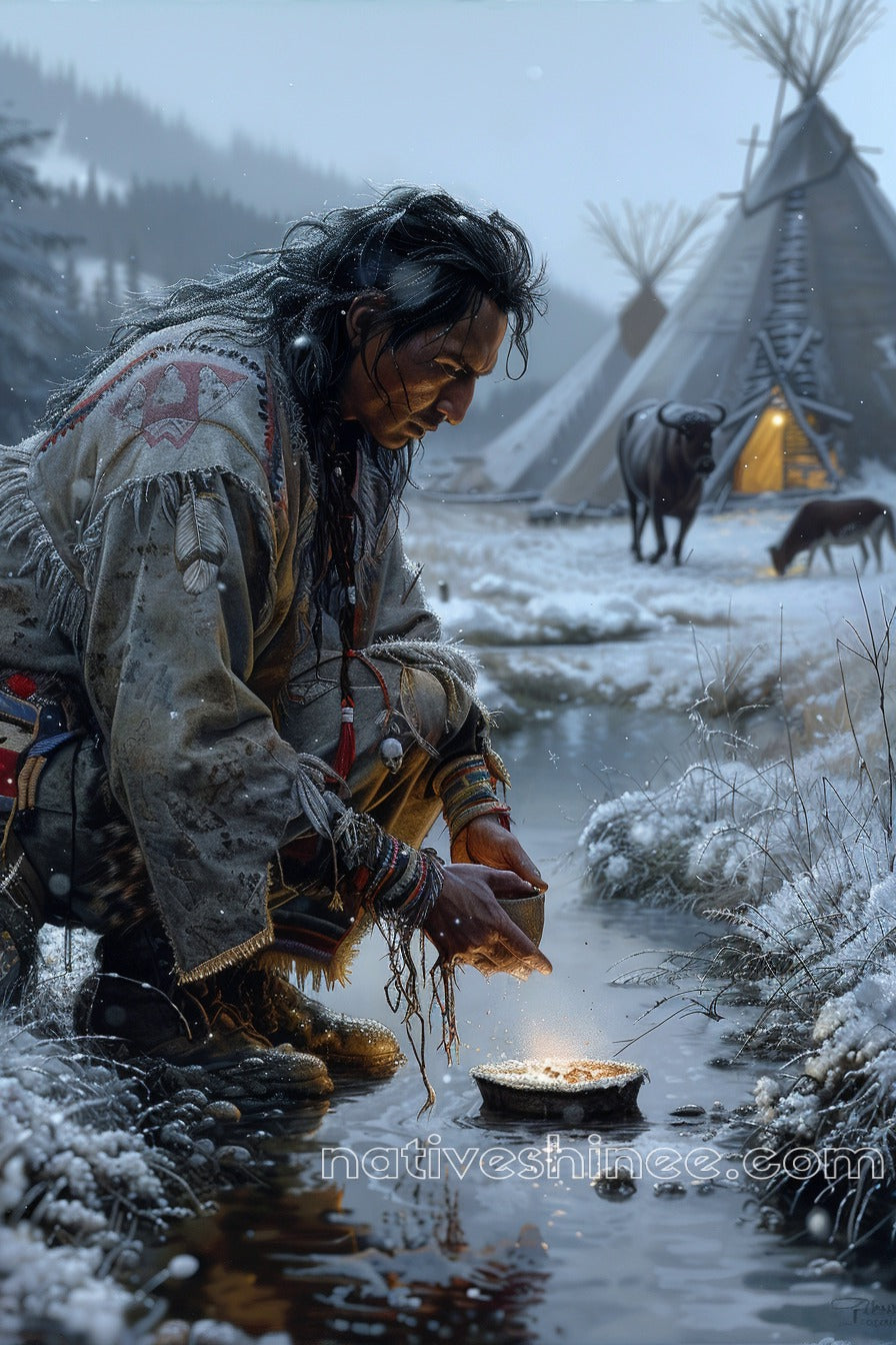 Tending the Spirits: Native American Canvas