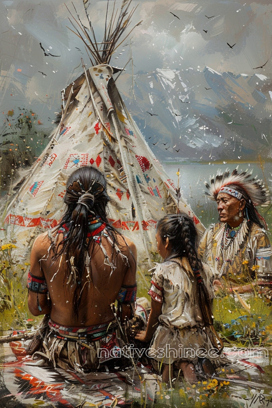 Through the Generations: Native American Canvas