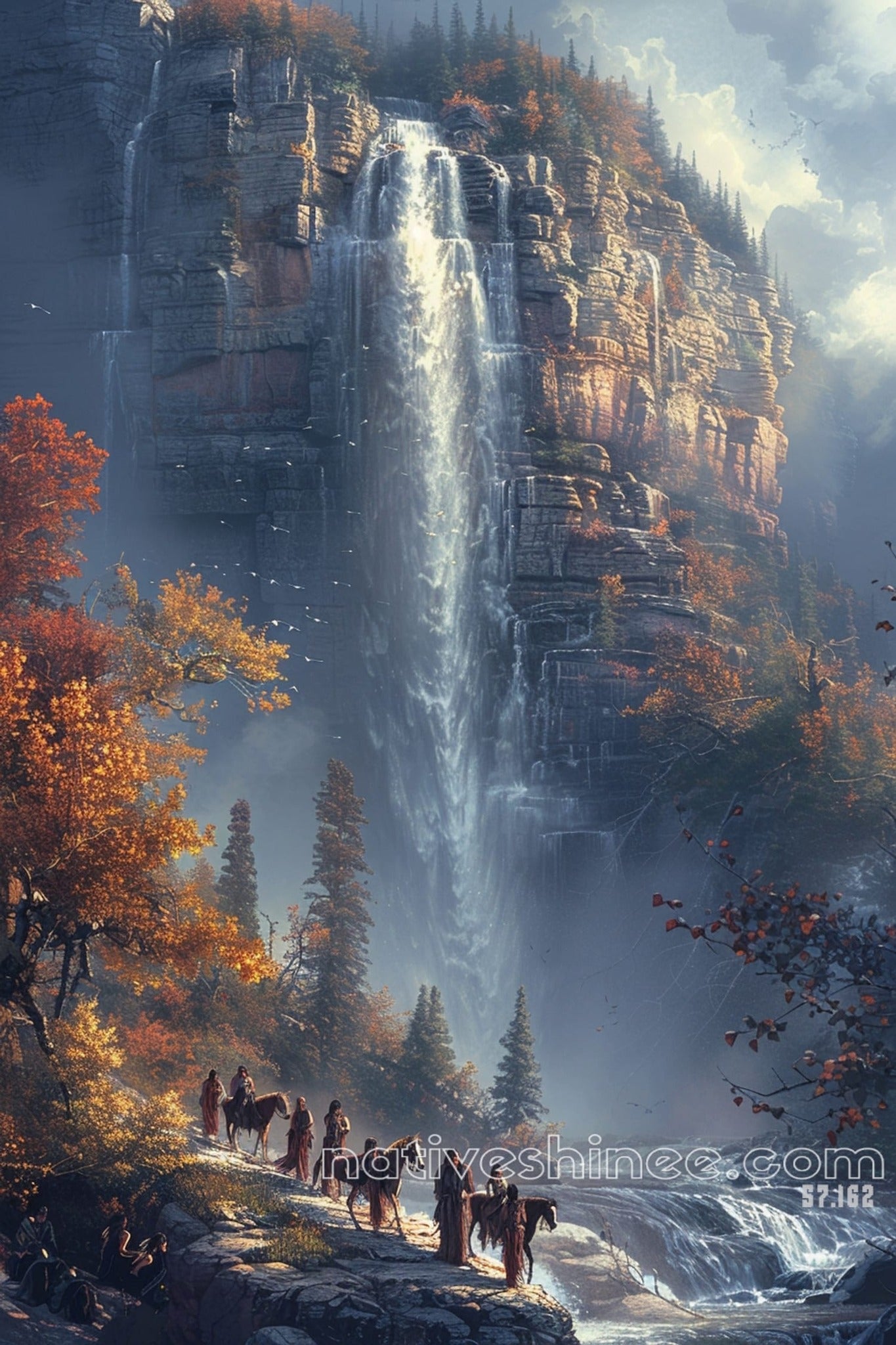 What We Inherit Native American Canvas