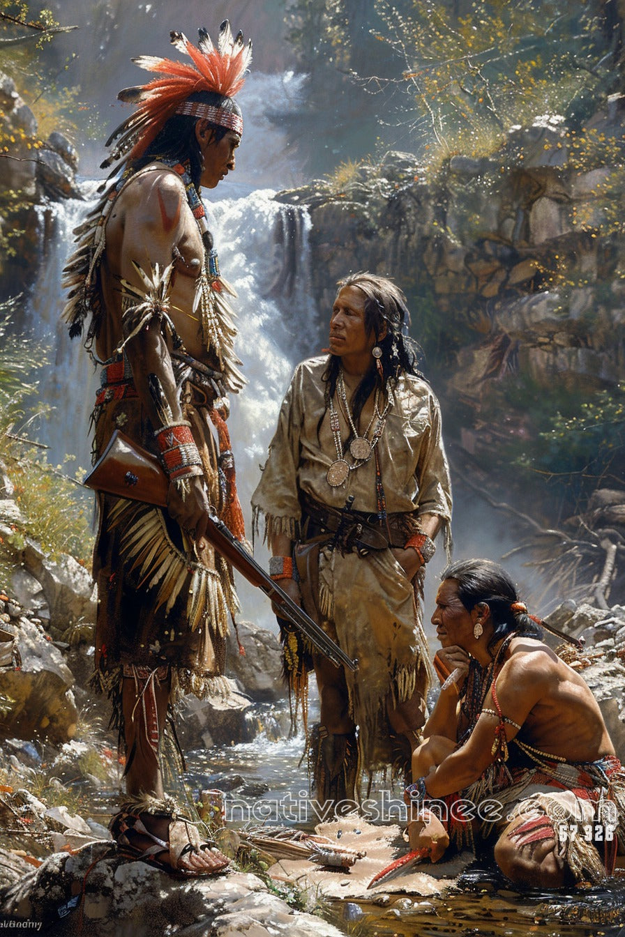 Peace In Your Soul Native American Canvas