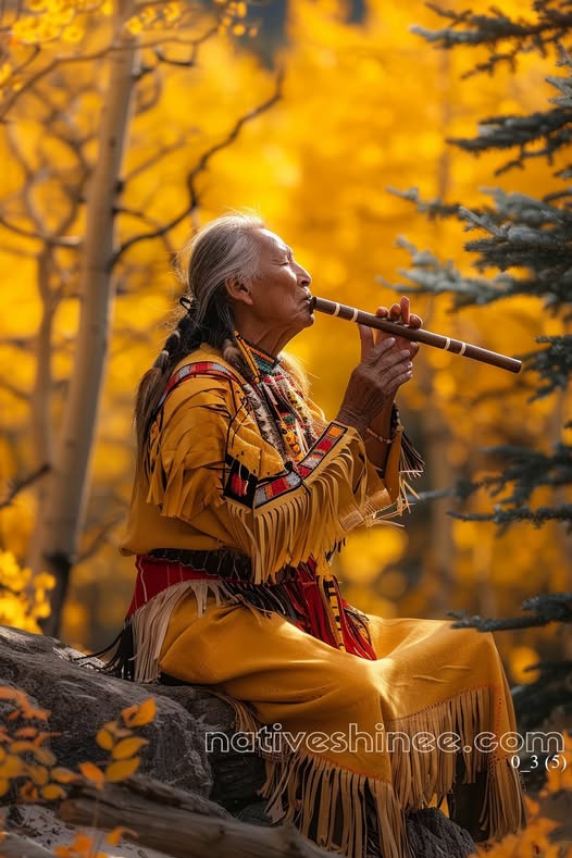 Melody of the Forest Native American Canvas