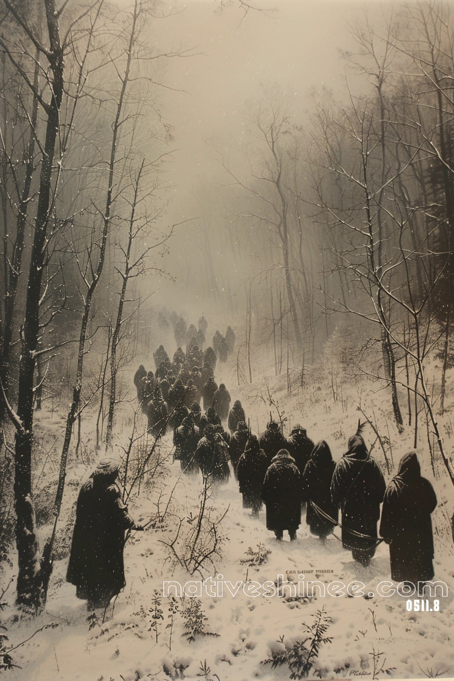 Light Of Future Native American Canvas