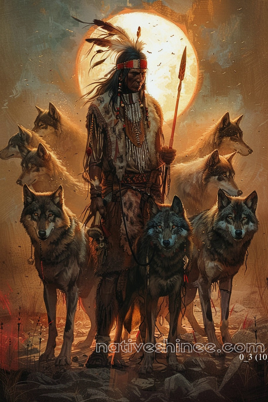 Our Warrior Native American Canvas