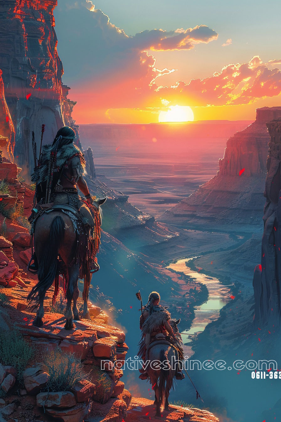 Our Wisdom Native American Canvas