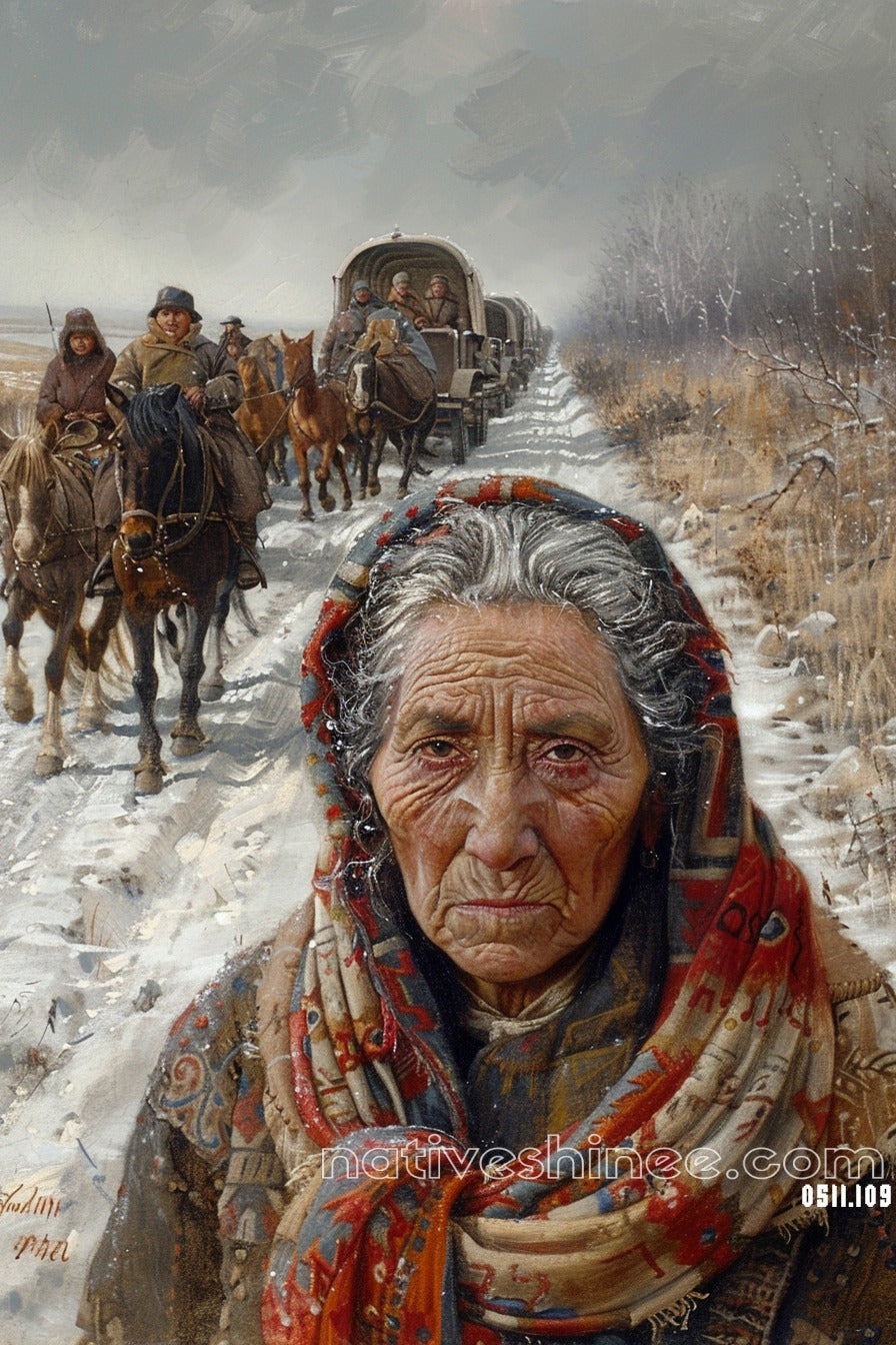 Perseverance Native American Canvas